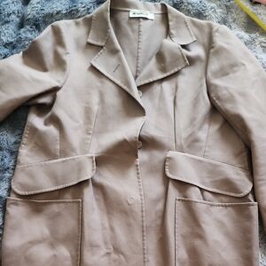 Jil Sander Beige Trench Coat
